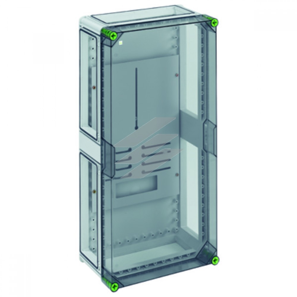 Корпус порожній GTZ 4-t, для лічильників, з хрестовиною та гвинтами для кріплення, полікарбонат, IP65, прозора кришка, Spelsberg